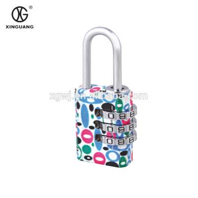 China reliable manufacture custom XG-9609Y printing password lock