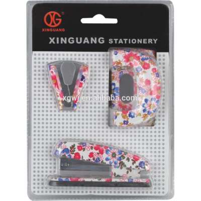 Cheap wholesale eco friendly floral stationery set